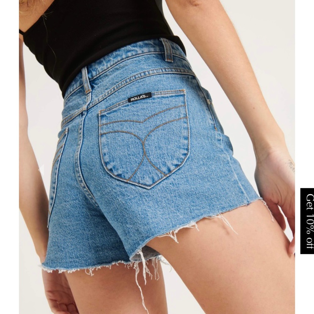 NWT NEVER WORN Rolla’s Jean shorts size 26